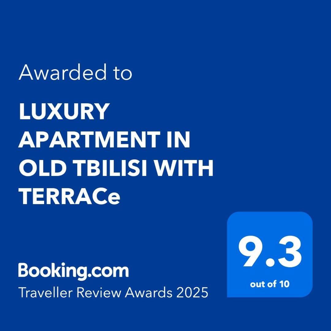 Luxury Apartment In Old Tbilisi With Terrace Экстерьер фото